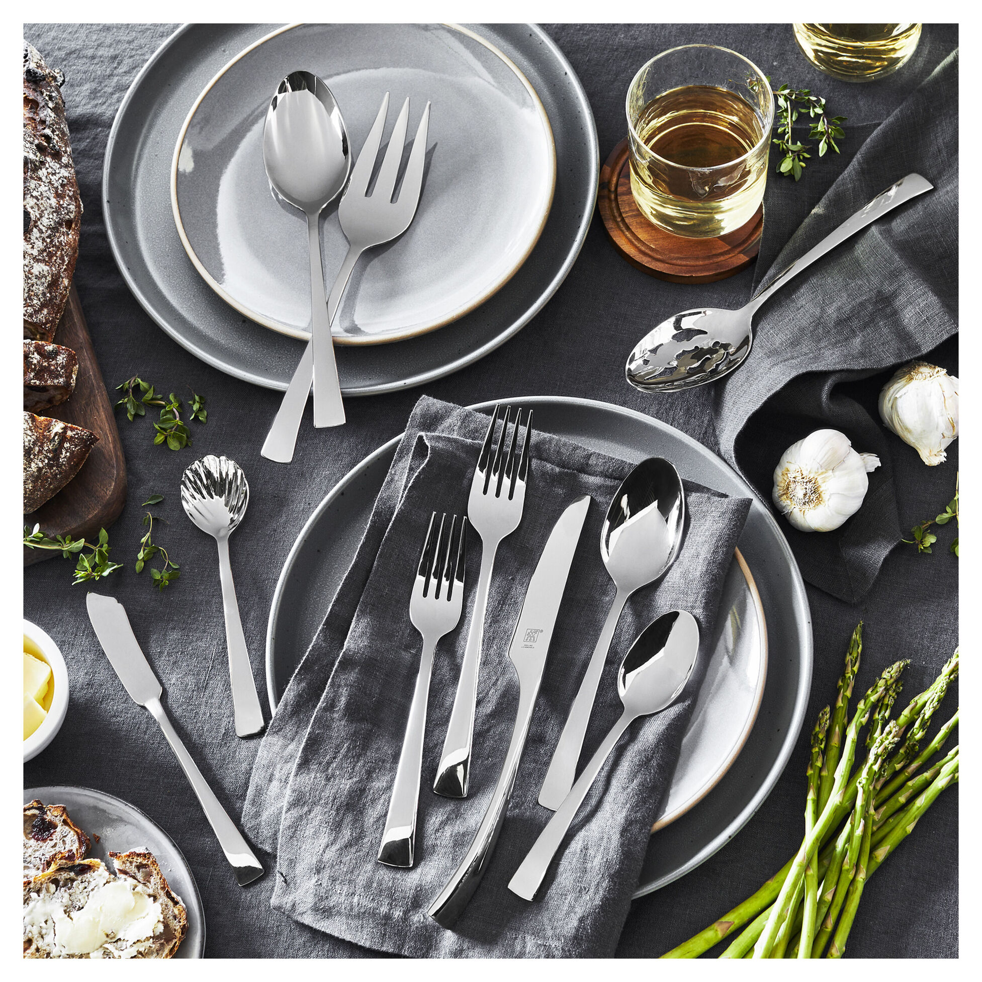 ZWILLING Bellasera 45-pc Flatware Set, 18/10 Stainless Steel ZWILLING Bellasera 45-pc Flatware Set, 18/10 Stainless Steel - Image 7