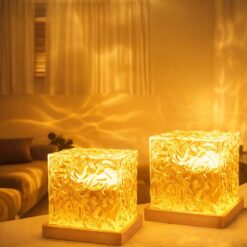 Ocean Wave Projector Light with 16 Colors, LED Night Lamp