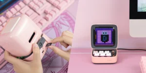 Divoom Ditoo-Pro Retro Pixel Art Bluetooth Speaker with LED Display