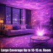 Ocean Wave Projector Light with 16 Colors, LED Night Lamp