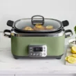 GreenPan Elite 6qt Slow Cooker, Sage Green