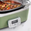 GreenPan Elite 6qt Slow Cooker, Sage Green