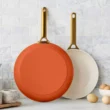 GreenPan (10" and 12") Reserve Pro Ceramic Nonstick Frypan Set, Harvest