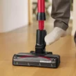 BISSELL PowerClean FurGuard Rechargeable Cordless Pet Vacuum 4137 10.5" Cleaning Path Red