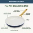 GreenPan (10" and 12") Reserve Pro Ceramic Nonstick Frypan Set, Twilight