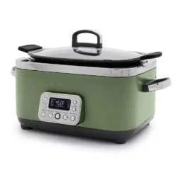 GreenPan Elite 6qt Slow Cooker, Sage Green