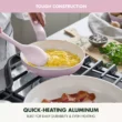 GreenPan Rio Advanced 10pc Cookware Set, Pink