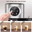 Kismile Espresso Machine 20Bar, Cappuccino Machine with Automatic Milk Frother
