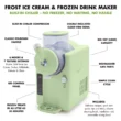 GreenPan Frost Ice Cream and Frozen Drink Maker, Pistachio