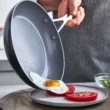 GreenPan 8" and 10" Valencia Pro Ceramic Nonstick Fry Pan Set