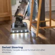 BISSELL CleanView Max Tangle Free Pet Hair Pick-Up Vacuum Cleaner 4072 - 12.1" Cleaning Path Black