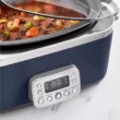 GreenPan Elite 6qt Slow Cooker, Oxford Blue