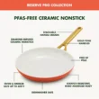 GreenPan (10" and 12") Reserve Pro Ceramic Nonstick Frypan Set, Harvest