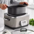 GreenPan Elite 6qt Slow Cooker, Cloud Gray