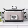 GreenPan Elite 6qt Slow Cooker, Cloud Gray