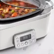GreenPan Elite 6qt Slow Cooker, Cream