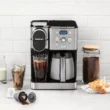 Kismile Espresso Machine 20Bar, Cappuccino Machine with Automatic Milk Frother