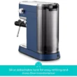 Casabrews CM5418 20 Bar Espresso Machine and Coffee Maker with Pressure Gauge, Steam Function, 34oz Removable Water Tank
