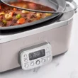 GreenPan Elite 6qt Slow Cooker, Cloud Gray