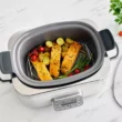 GreenPan Elite 6qt Slow Cooker, Cream