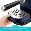 Casabrews CM5418 20 Bar Espresso Machine and Coffee Maker with Pressure Gauge, Steam Function, 34oz Removable Water Tank