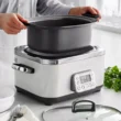 GreenPan Elite 6qt Slow Cooker, Cream