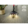 BISSELL PowerClean FurGuard Rechargeable Cordless Pet Vacuum 4137 10.5" Cleaning Path Red