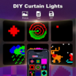 400 LED Smart Curtain String Lights with App & Remote Control, Music Sync, Waterproof Fairy Lights for Indoor/Outdoor Decor