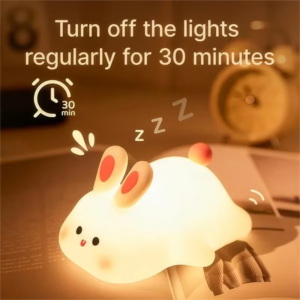 GGBEE LED Animal Night Light, Rechargeable Dimmable Silicone Nursery Lamp for Kids Bedroom GGBEE LED Animal Night Light, Rechargeable Dimmable Silicone Nursery Lamp for Kids Bedroom