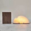 LED Wooden Book Lamp, USB Foldable Reading Light