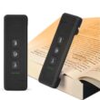 USB Rechargeable Clip-On Reading Light with Timer, Portable LED Book Lamp