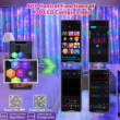 400 LED Smart Curtain String Lights with App & Remote Control, Music Sync, Waterproof Fairy Lights for Indoor/Outdoor Decor