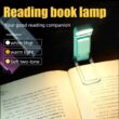 USB Rechargeable Clip Reading Light, Portable LED Book Lamp