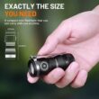 Sofirn SC13 Mini LED Flashlight, 1300 Lumens, 18350 Rechargeable