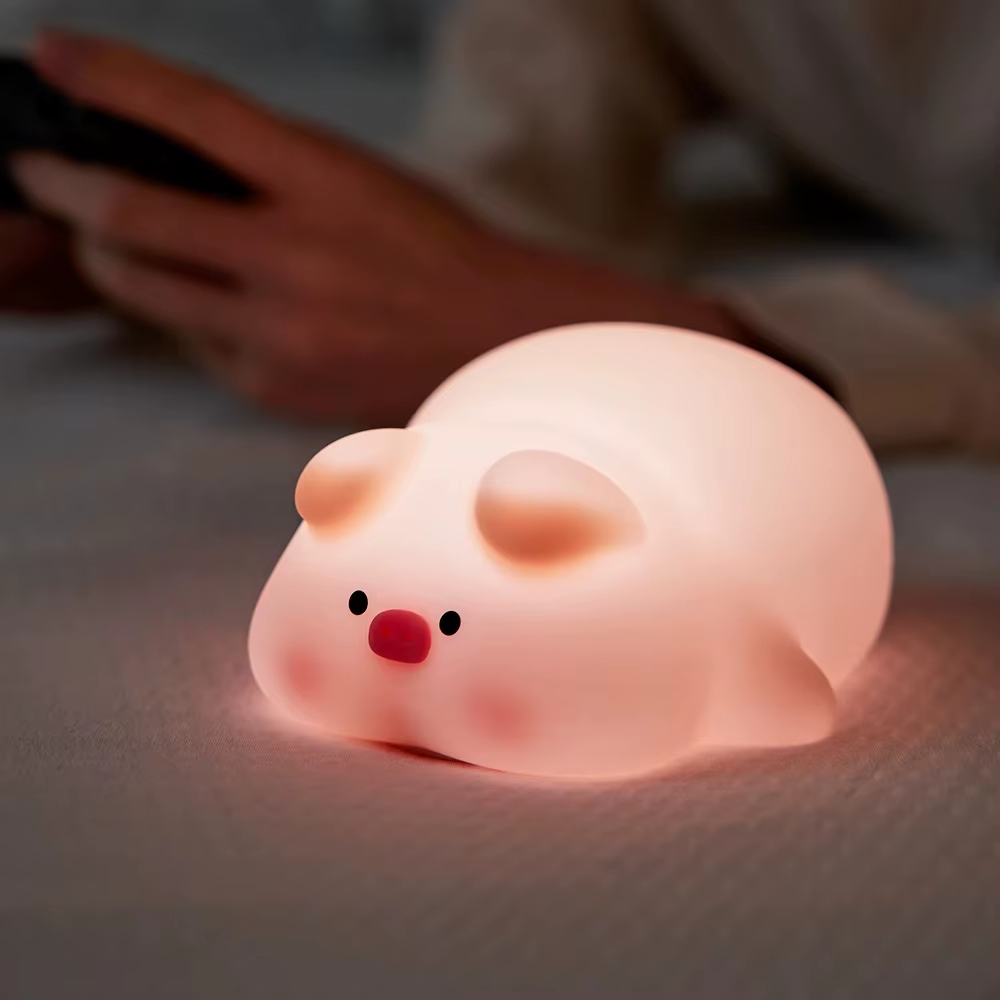 GGBEE LED Animal Night Light, Rechargeable Dimmable Silicone Nursery Lamp for Kids Bedroom GGBEE LED Animal Night Light, Rechargeable Dimmable Silicone Nursery Lamp for Kids Bedroom - Image 11