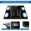 Intelligent Digital Body Scale with Backlit LED Display, 400 lb Capacity Intelligent Digital Body Scale with Backlit LED Display, 400 lb Capacity