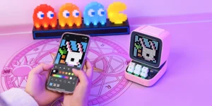 Divoom Ditoo-Pro Retro Pixel Art Bluetooth Speaker with LED Display
