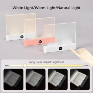 Portable LED Reading Light Bookmark – Bedside Book Lamp for Home, Study, or Travel