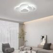 Cloud LED Ceiling Lamp 22" – Modern Minimalist Ceiling Light for Living Room, Bedroom, Kids Room (52cm)