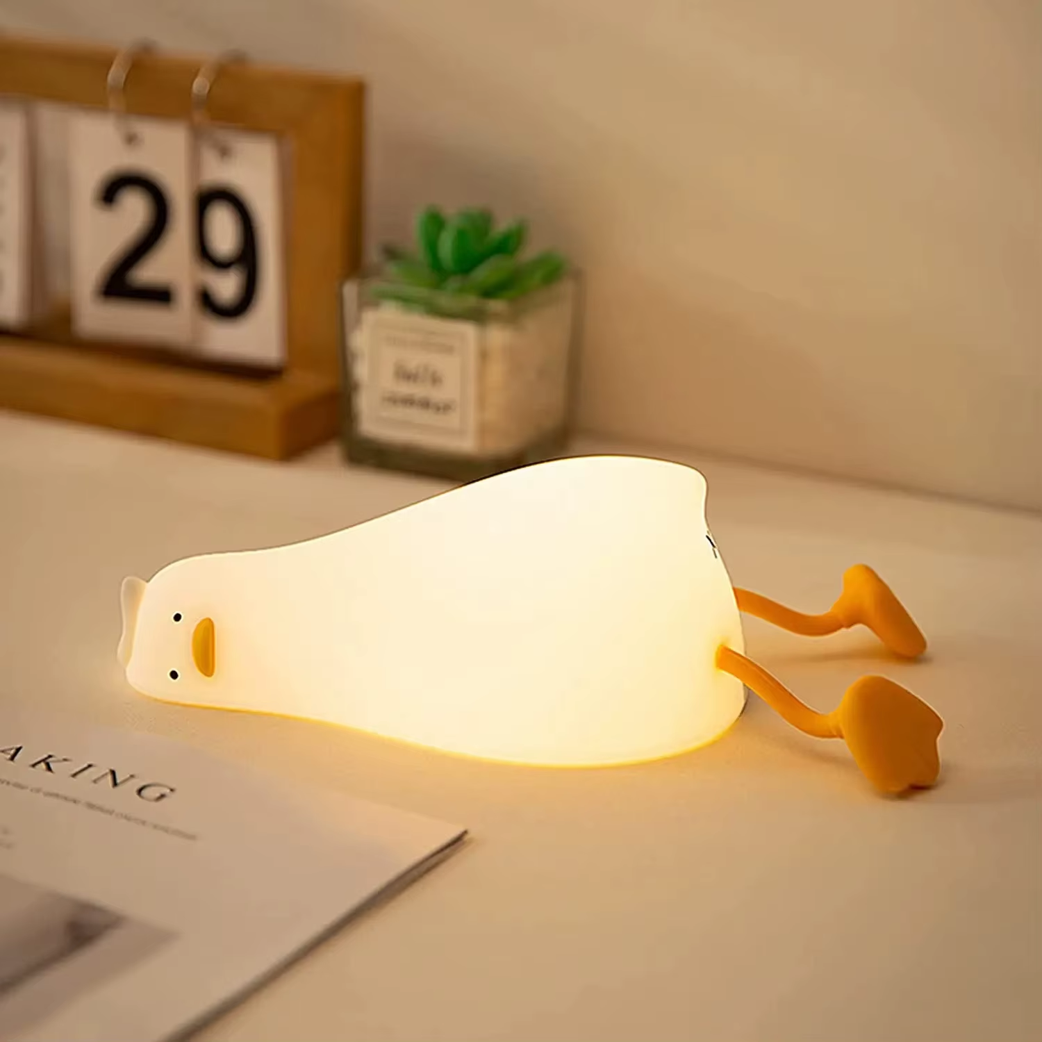 GGBEE LED Animal Night Light, Rechargeable Dimmable Silicone Nursery Lamp for Kids Bedroom GGBEE LED Animal Night Light, Rechargeable Dimmable Silicone Nursery Lamp for Kids Bedroom - Image 7