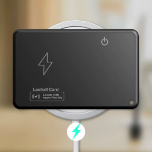 Waterproof Wireless Charging Item Locator – Works with Apple Find My App for Luggage, Bags, and Travel Accessories