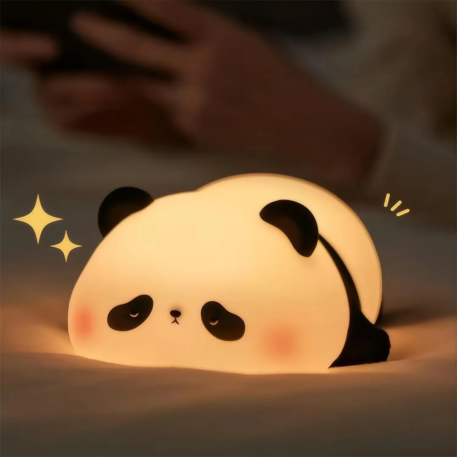 GGBEE LED Animal Night Light, Rechargeable Dimmable Silicone Nursery Lamp for Kids Bedroom GGBEE LED Animal Night Light, Rechargeable Dimmable Silicone Nursery Lamp for Kids Bedroom - Image 4