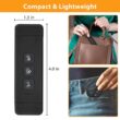 USB Rechargeable Clip-On Reading Light with Timer, Portable LED Book Lamp
