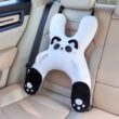 Kids Car Seat Neck Pillow for Travel, Seat Belt Safety Support