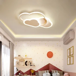 Cloud LED Ceiling Lamp 22" – Modern Minimalist Ceiling Light for Living Room, Bedroom, Kids Room (52cm)