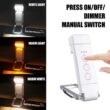USB Rechargeable Clip Reading Light, Portable LED Book Lamp