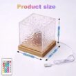 Ocean Wave Projector Light with 16 Colors, LED Night Lamp
