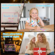 LED Acrylic Message Board Night Light with 7-Color Modes – Dry Erase Note & Drawing Board for Home or Office