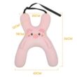 Kids Car Seat Neck Pillow for Travel, Seat Belt Safety Support