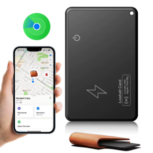 Waterproof Wireless Charging Item Locator – Works with Apple Find My App for Luggage, Bags, and Travel Accessories